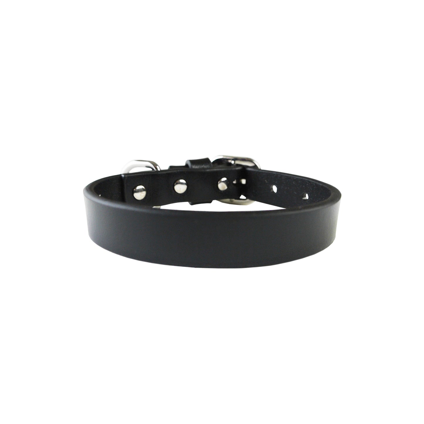 Classic Black Collar - With or without Spikes