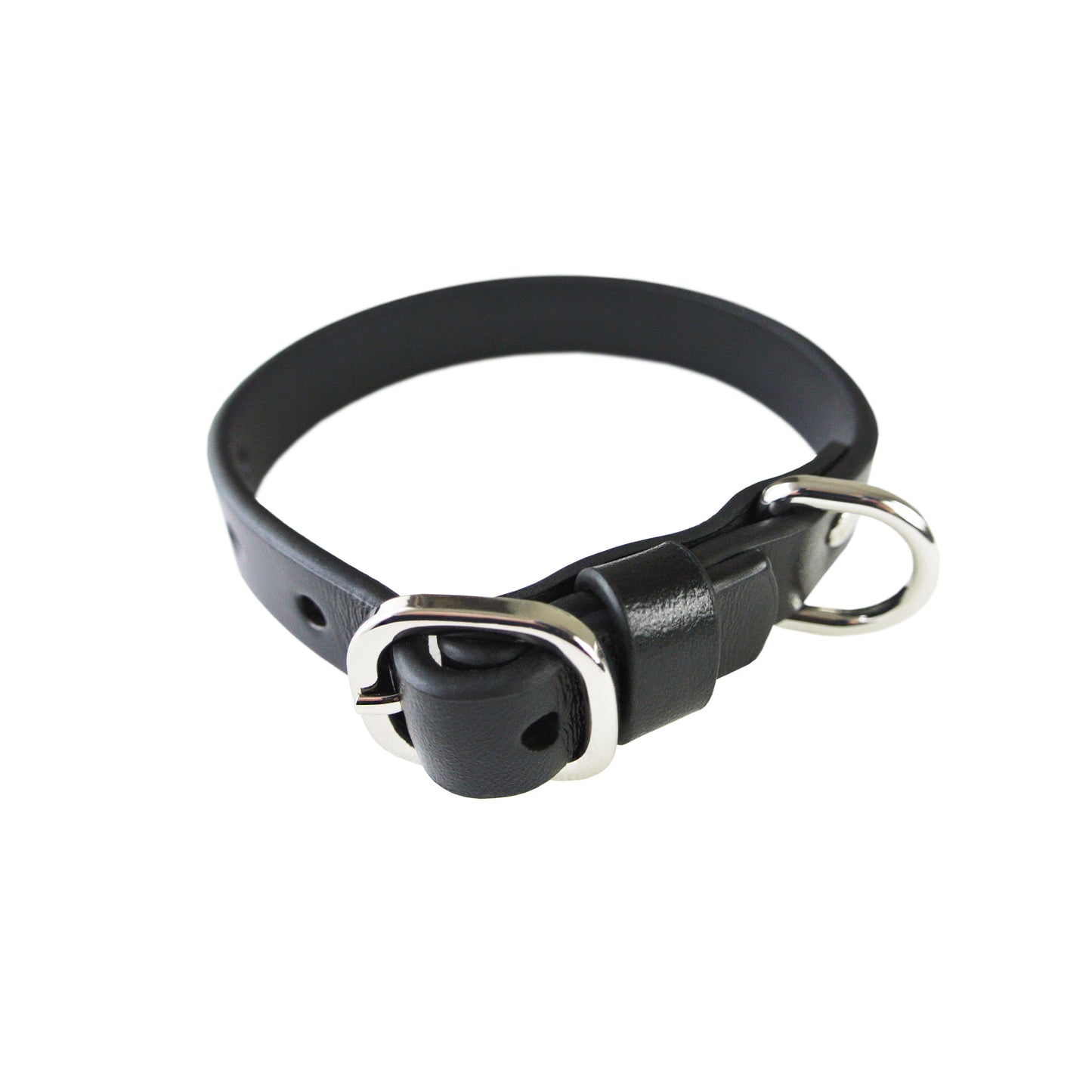 Classic Black Collar - With or without Spikes