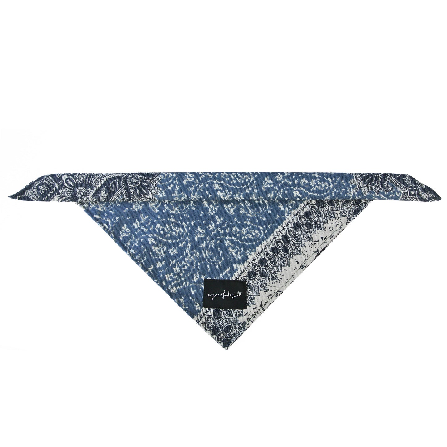 Patchwork Denim Dog Bandana