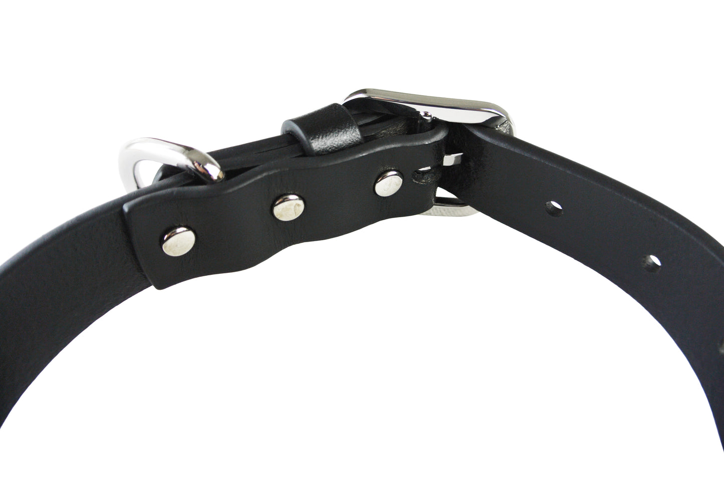 Black Ice Dog Collar- with or without Spikes
