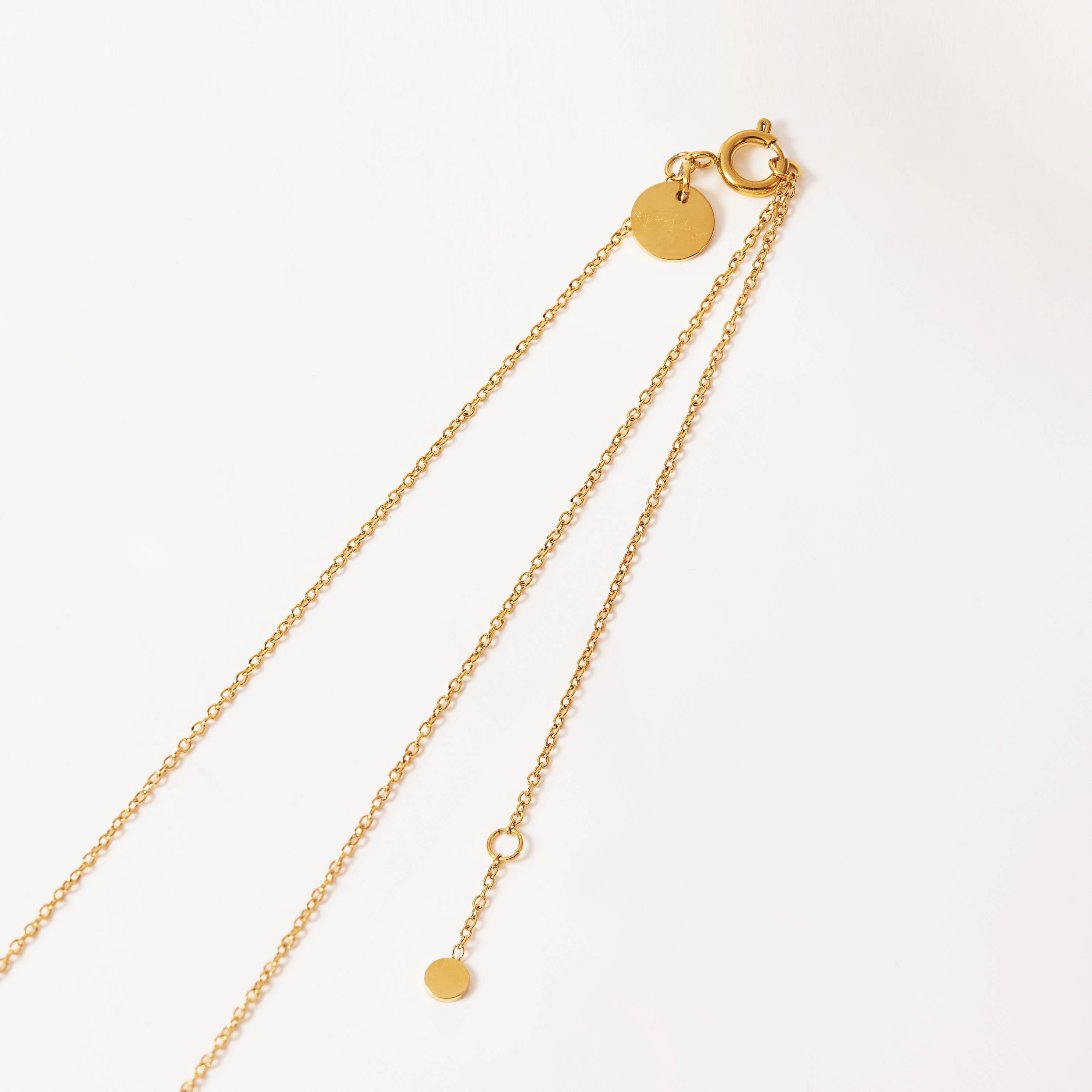 you found me. x matching pendant set for you & your dog. 18k Yellow Gold plated & Stainless steel.