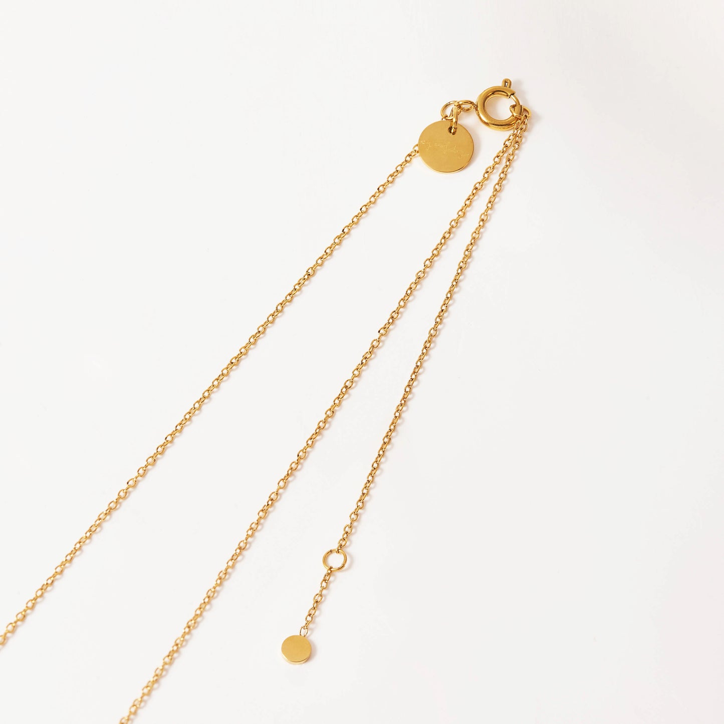 you found me. x matching pendant set for you & your dog. 18k Yellow Gold plated & Stainless steel.