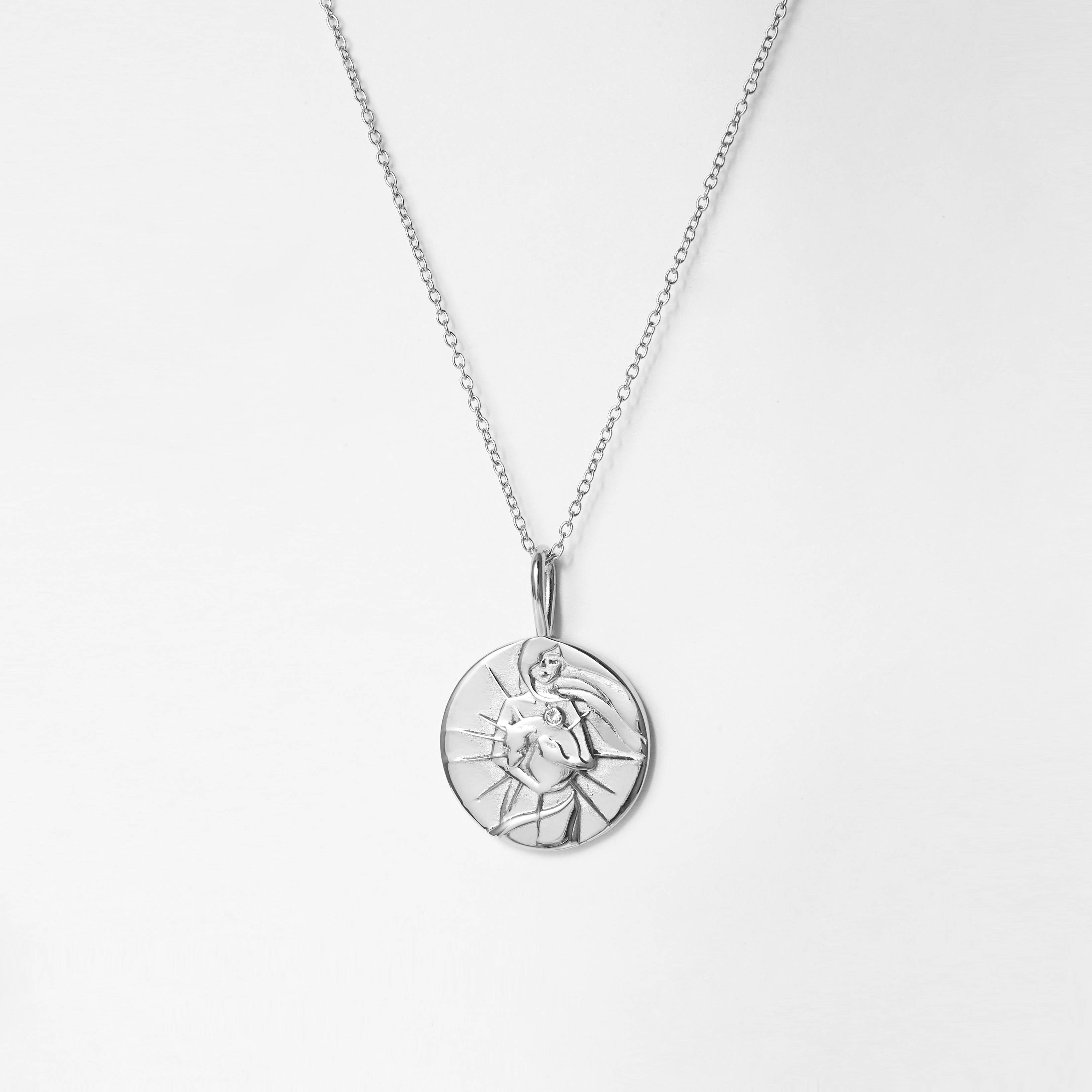 you found me. x matching pendant set for you & your dog. 18k Yellow Gold plated & Stainless steel.